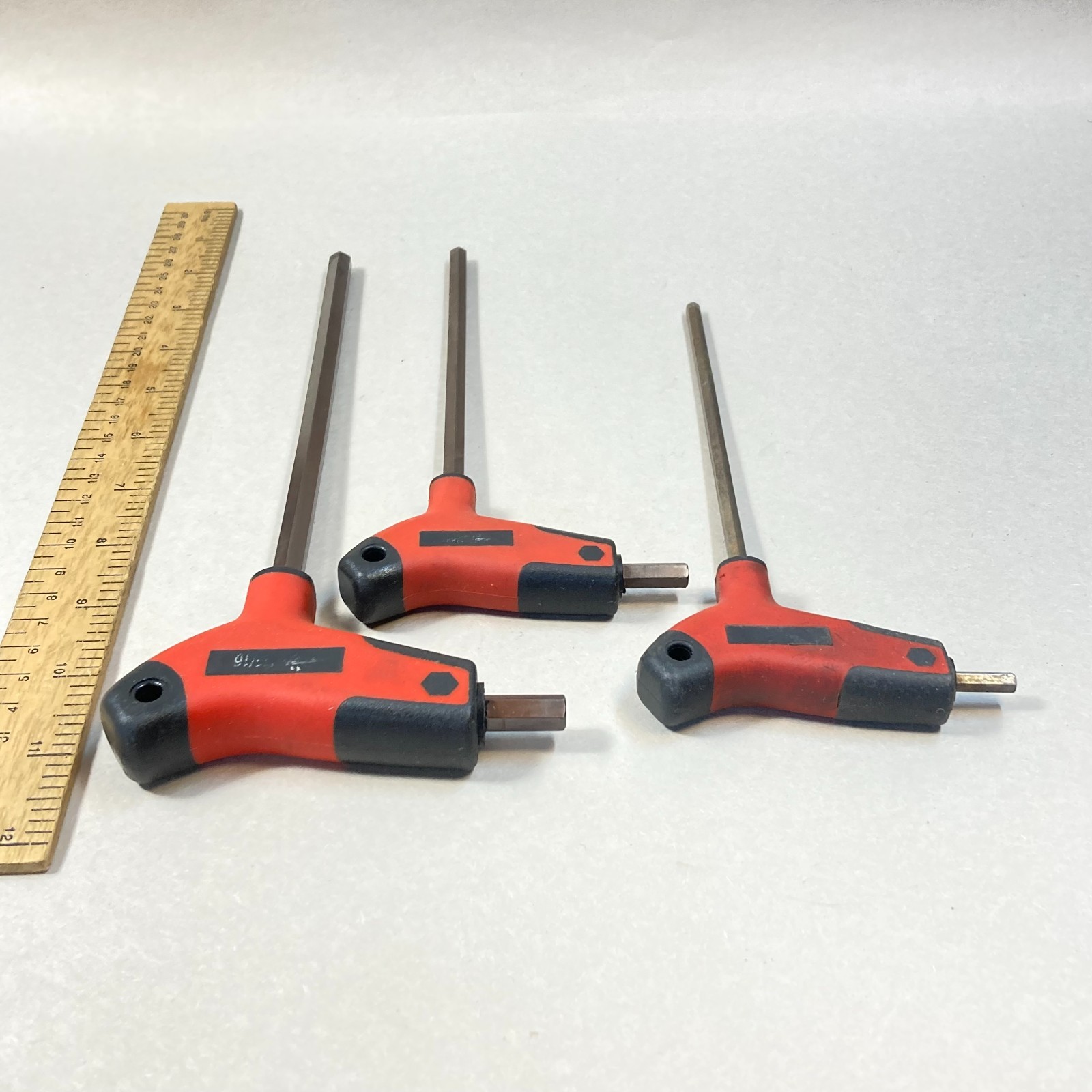 HKT T-Handle Hex Head Allen Wrench Set 3 Pc SAE
