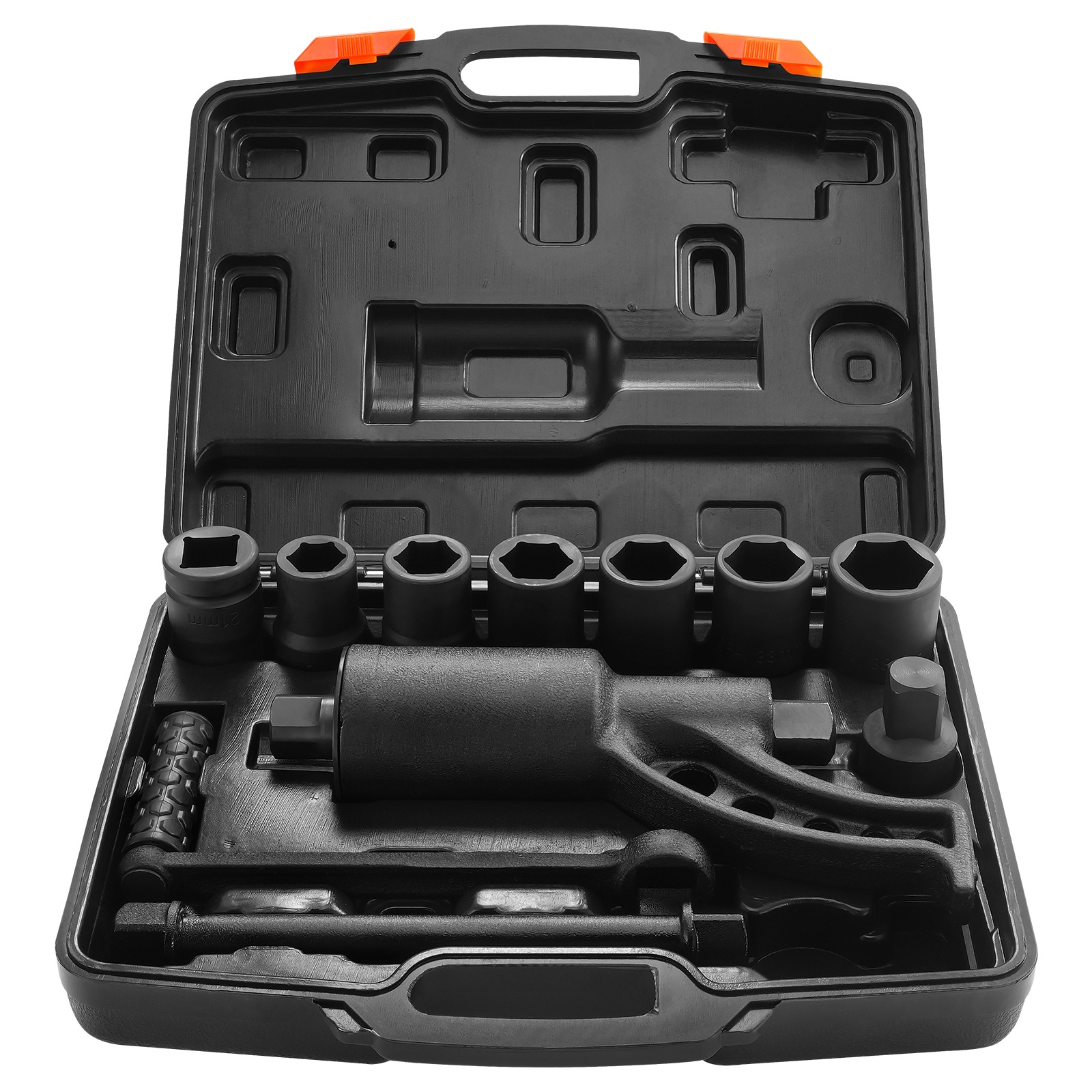 VEVOR Torque Multiplier Wrench Set 1″ Drive 1:64 Lug Nut Remover with 8 Sockets