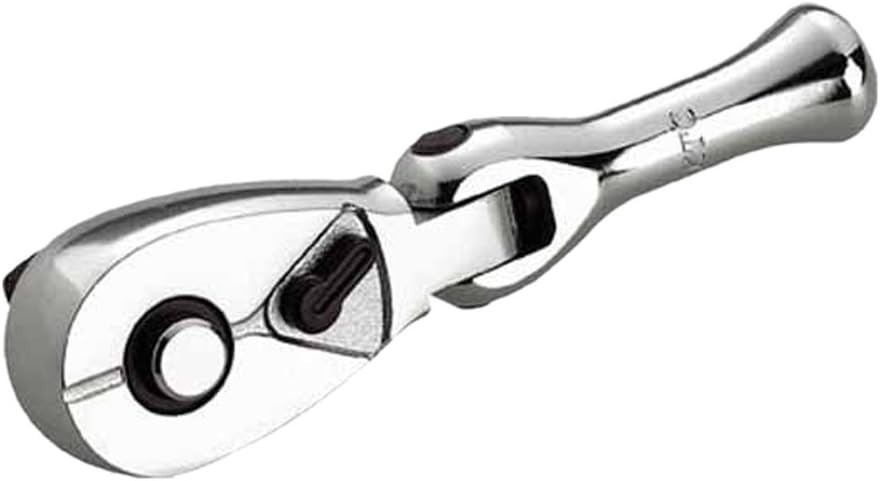 KTC 9.5mm (3/8 inch) Compact Flex Short Ratchet Handle BRC3FS