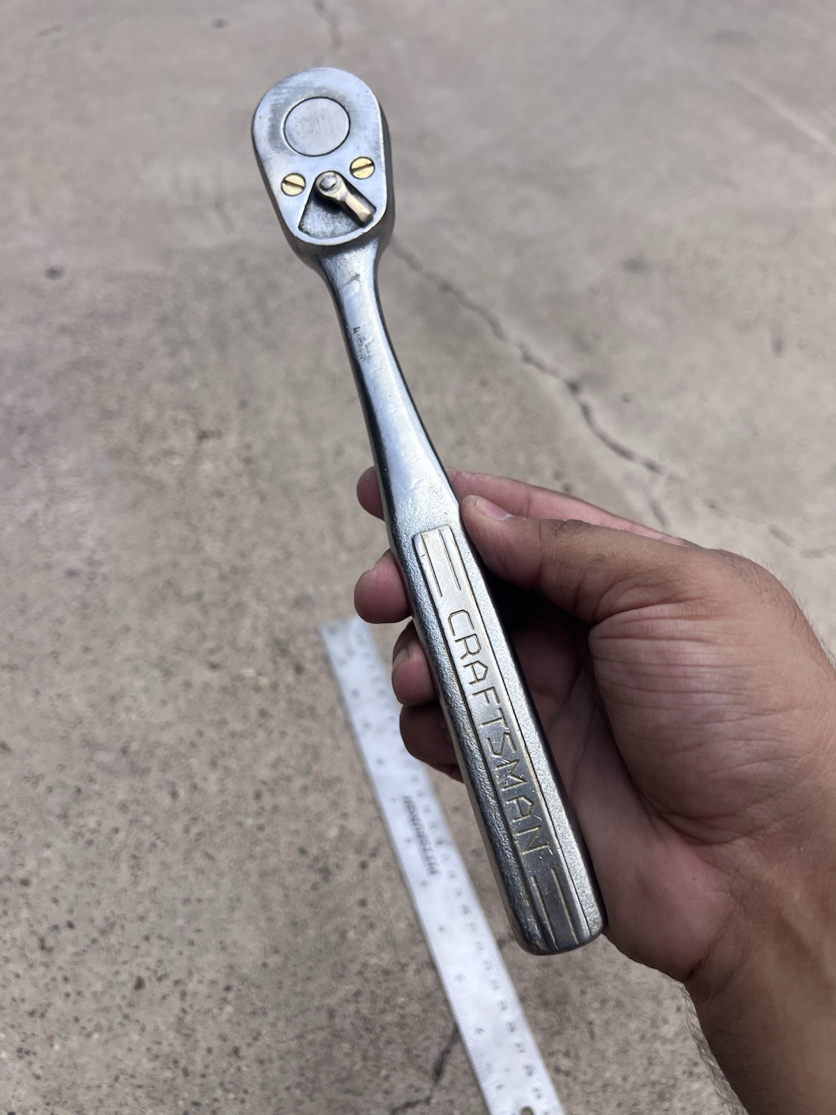 Bad-Axe Custom Craftsman 1/2″ Ratchet =V= Series w/Oil Port Ratchet USA