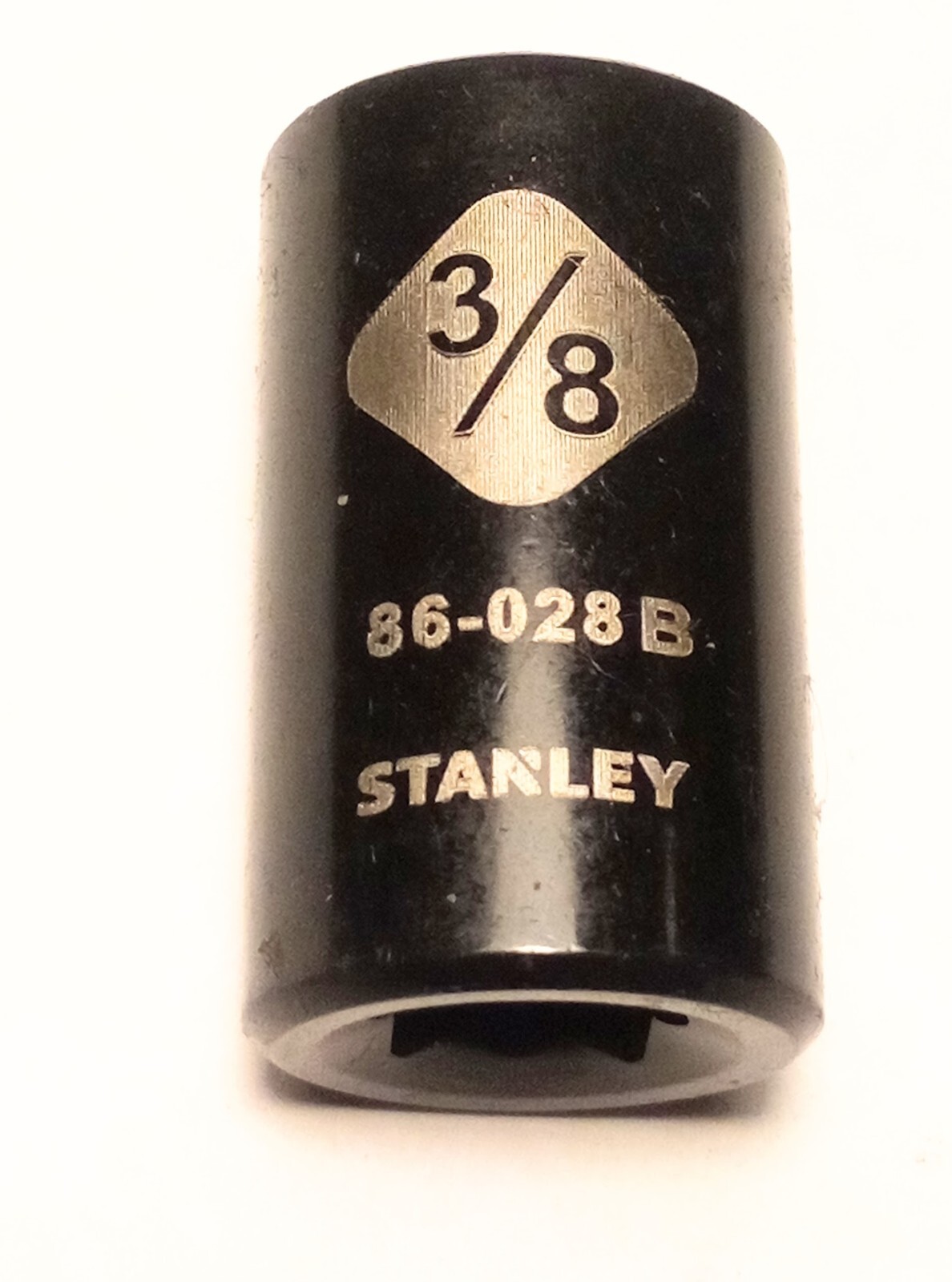 Stanley 3/8″ x 1/4″ Standard Socket 86-028B Black Chrome Free Shipping