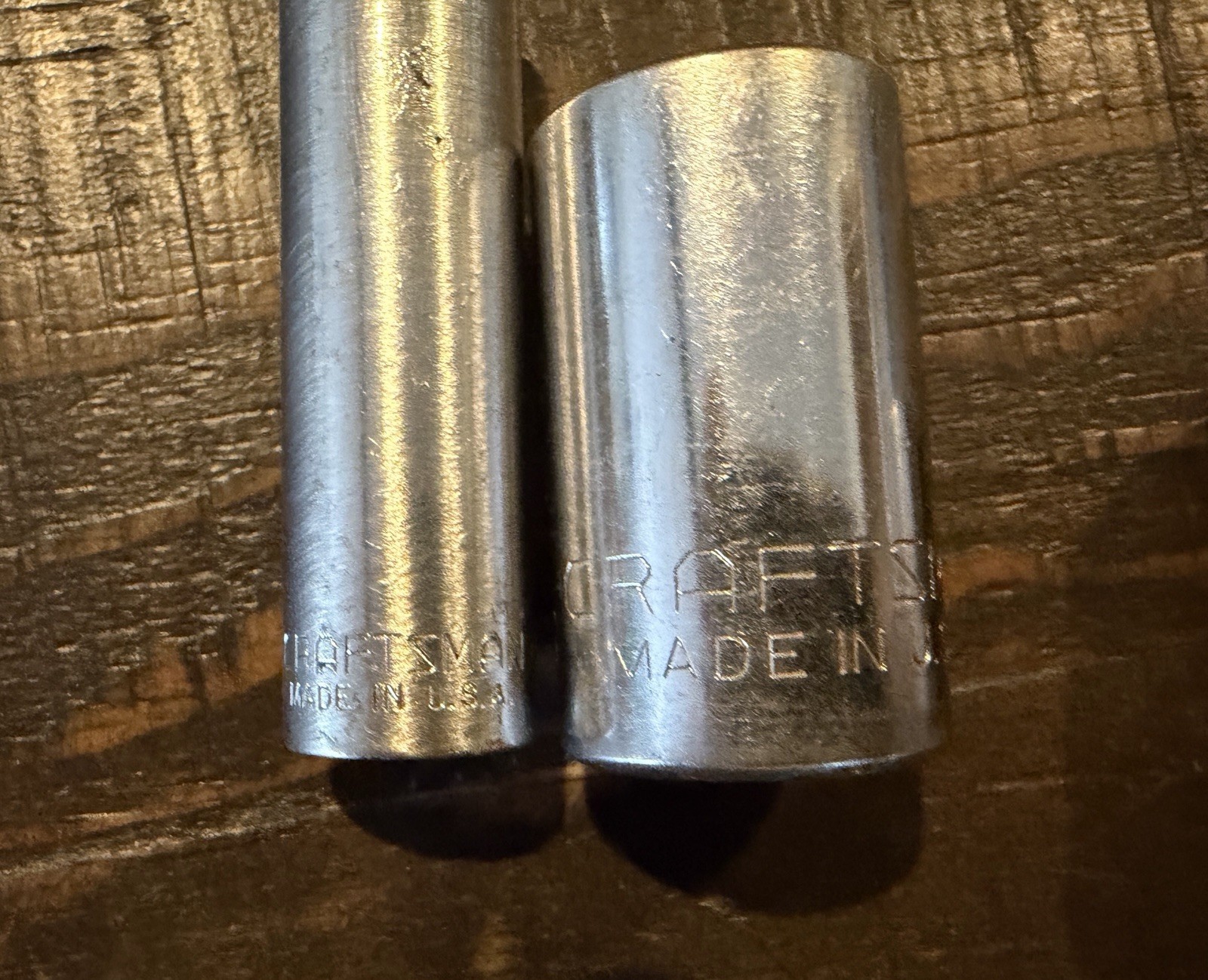 CRAFTSMAN Lot G Series SAE 17 Pieces Made in USA Socket