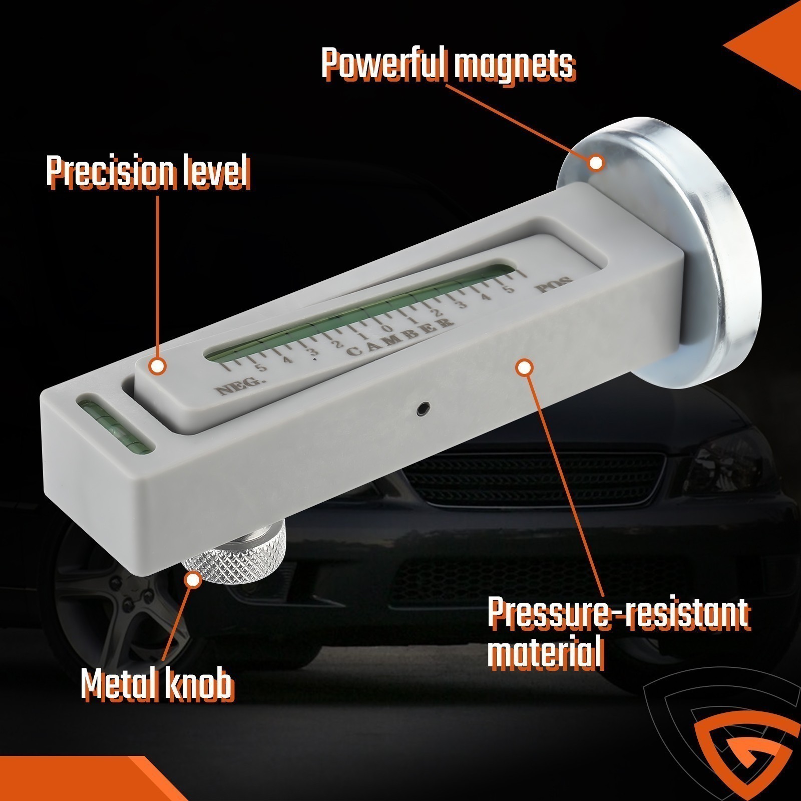 Car Kit Adjustable Magnetic Gauge Tool For Car Truck