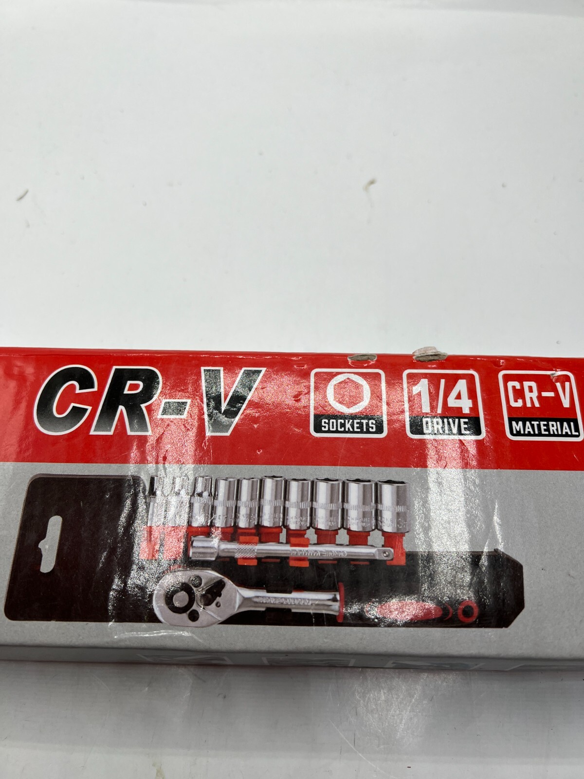 OEM CR-V Material 1/4″ Shallow Drive Socket, Steel Chrome *SEE PHOTOS*