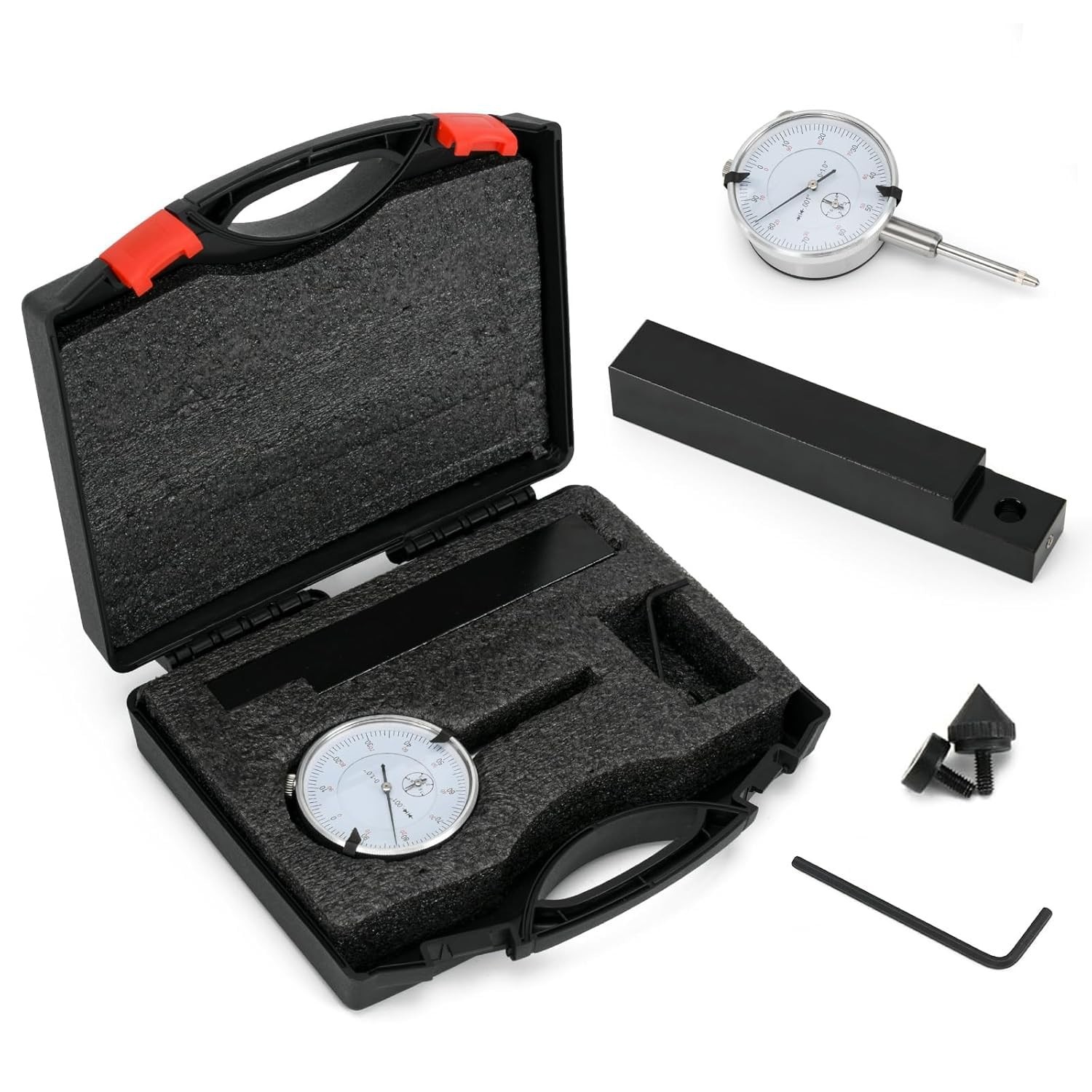 Fits 6434 Central Tools Dial Indicator Cylinder Sleeve Height Counterbore Gauge