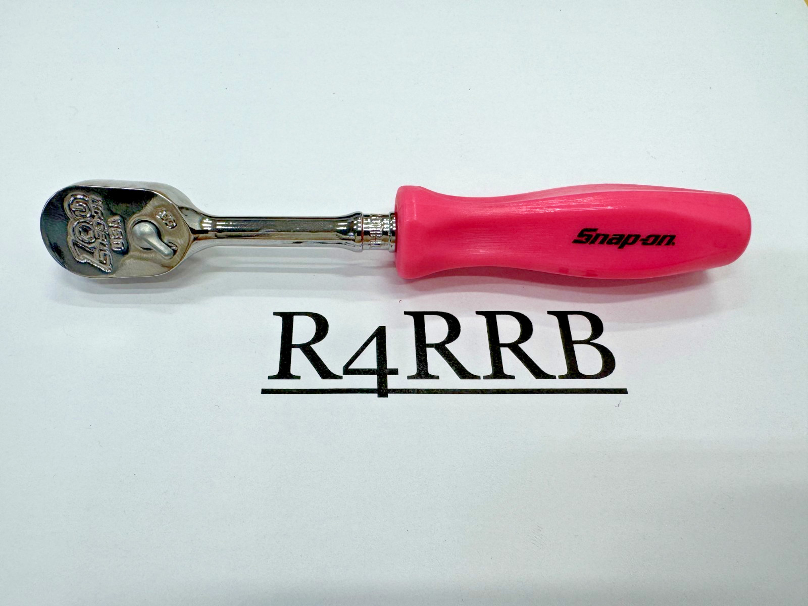 Snap-on Tools USA NEW 1/4″ Drive 100th Anniv PINK GUY MARTIN Hard Handle Ratchet