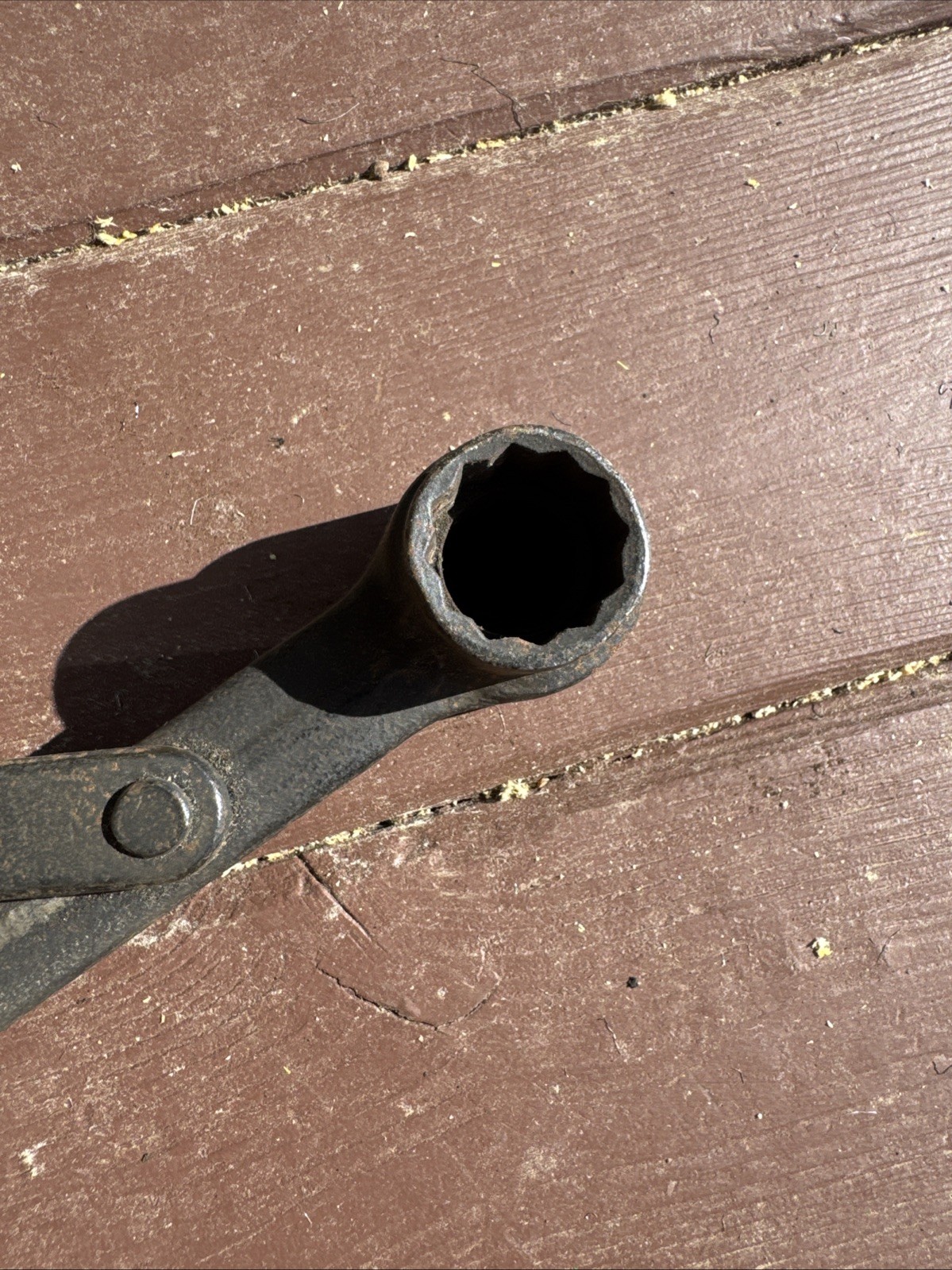 Vintage Snap-On M4431B RR Railroad Yard Inspector Wrench Brake Tool 12 point.