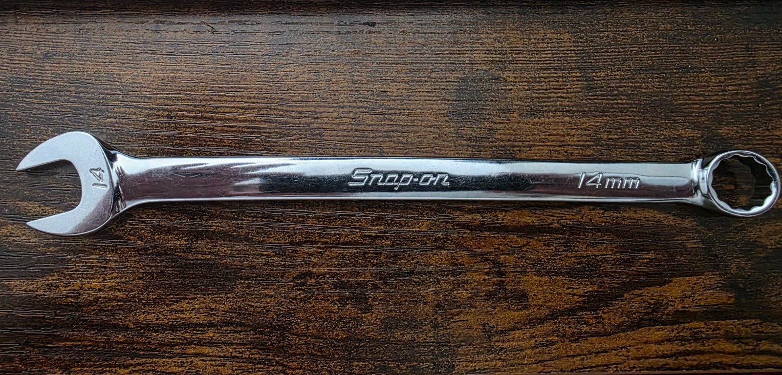 Snap-On 14mm – OEXM140A USA – 12 Pt Combination Metric Wrench