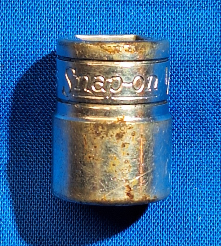 1959 Old Logo Snap-On F-161 3/8″ drive 1/2″ shallow 12 point socket