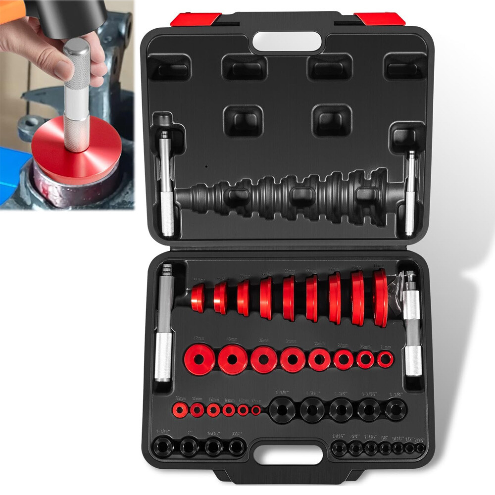 Bearing Press Kit, Bearing Race and Seal Driver Set, for Bearing Installation