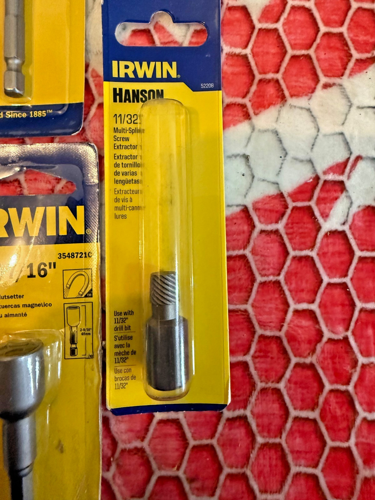 Lot of 8 Irwin Tools driver bits ***NEW SEALED***