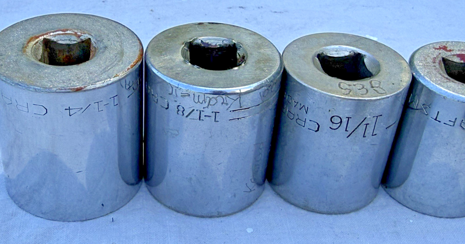 Craftsman Socket Set Vintage 70s 80s V-Series 1/2” Drive 21 Pieces Mechanic Tool