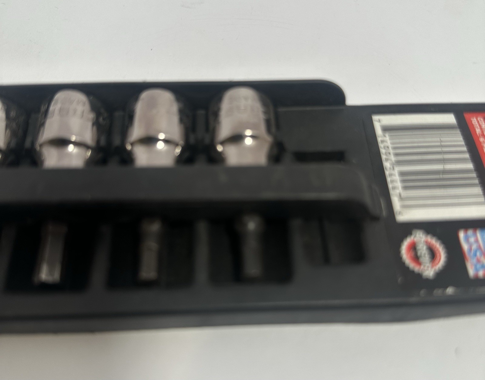 Sears Craftsman USA 6pc Socket Set 3/8 Drive SAE 34447 Hex Bit 1 Used 5 New