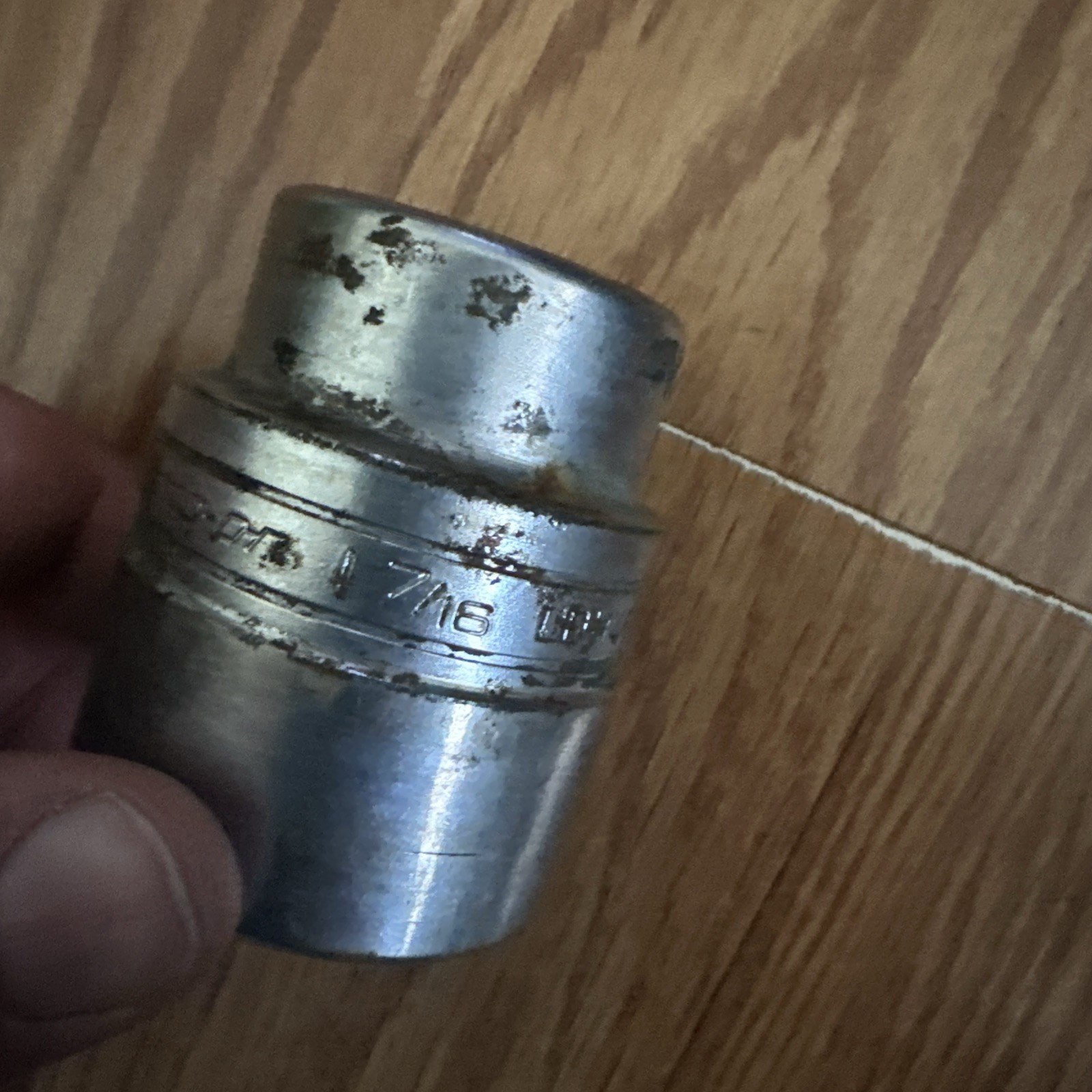 Snap-on Chrome Short Socket LDH462 1-7/16″ 12-Point 3/4″ Drive As Pictured USA