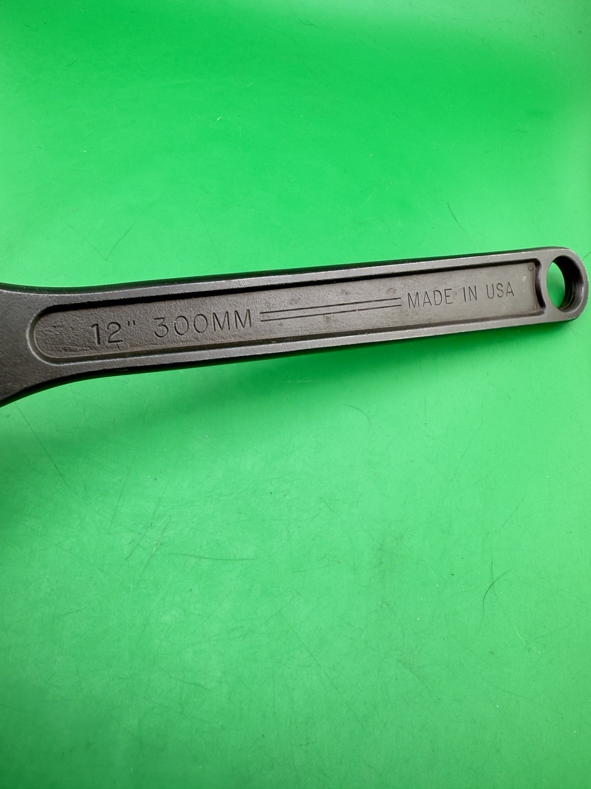 ARMSTRONG 34-512 12in. Adjustable Wrench USA opens & closes smoothly & Tight