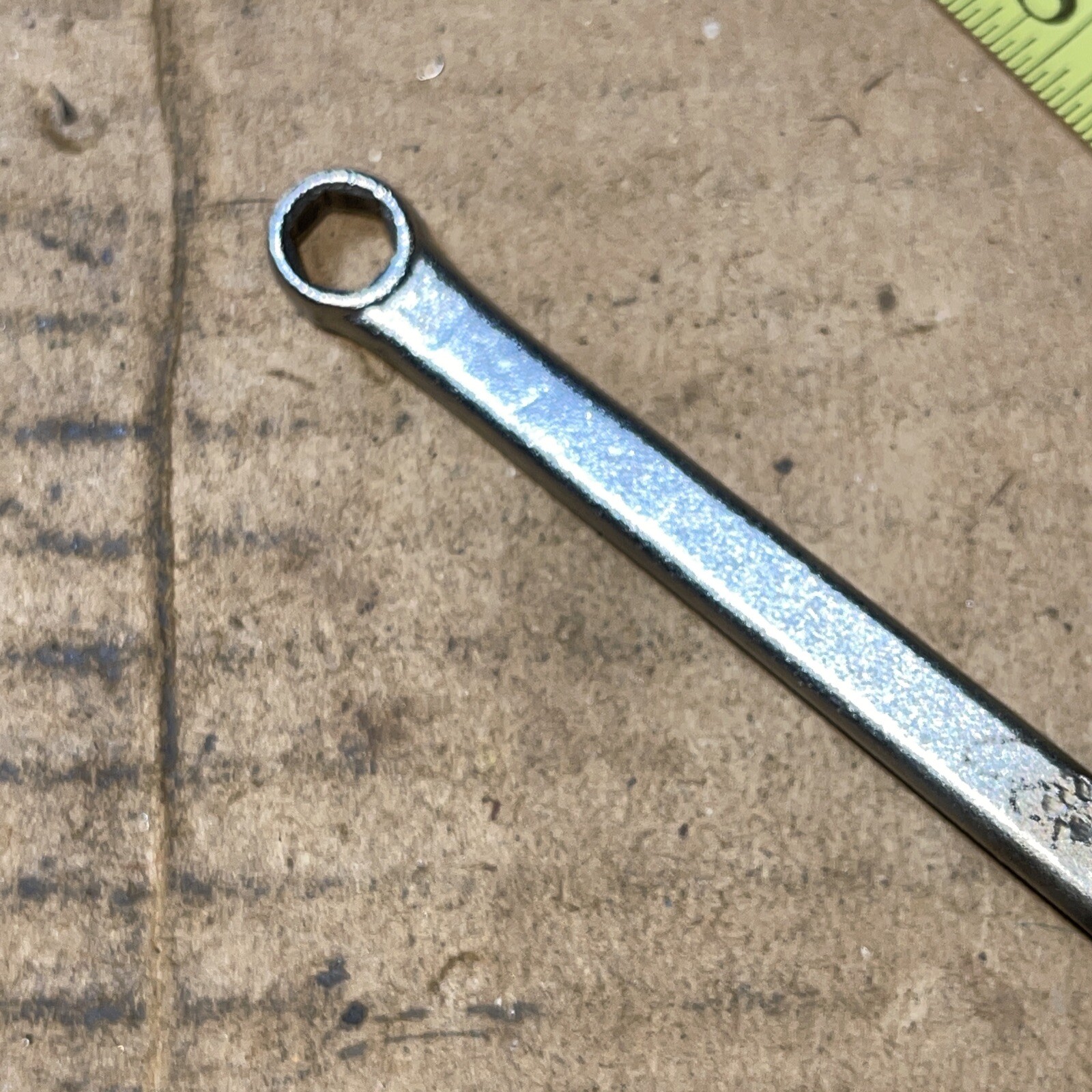vintage Powr Kraft USA 1/4 in x 5/16 in S-K SAE 6 & 12 Point Wrench Box End