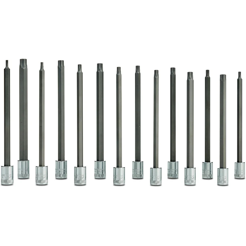 Mac Tools SXLH14RBRT 14 PC 3/8" Drive SAE/ Metric LONG HEX DRIVER SET