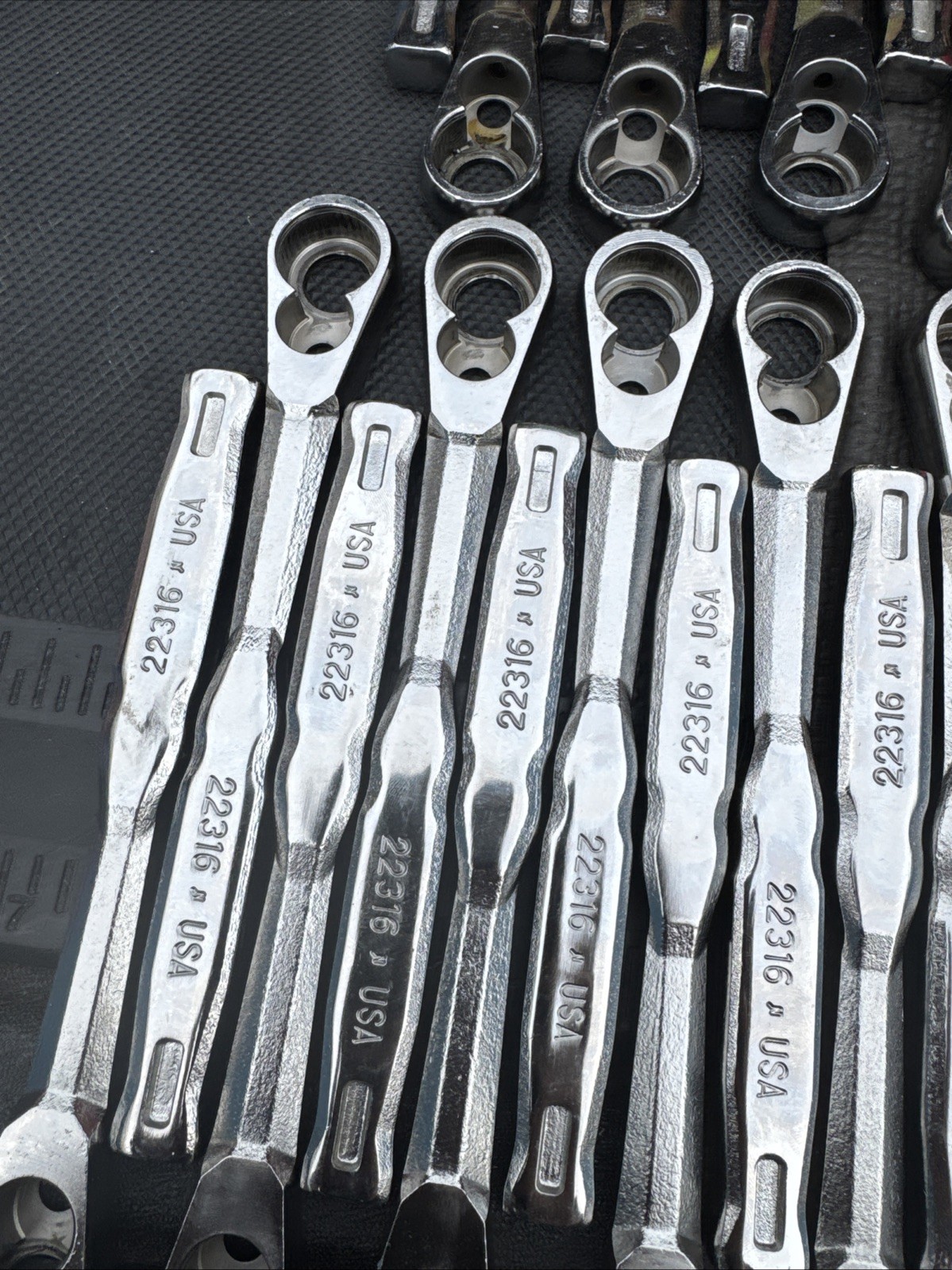 (50)pcs Kobalt Tools USA 3/8” Ratchet Forgings Bodies &Lever Only No Guts 22316