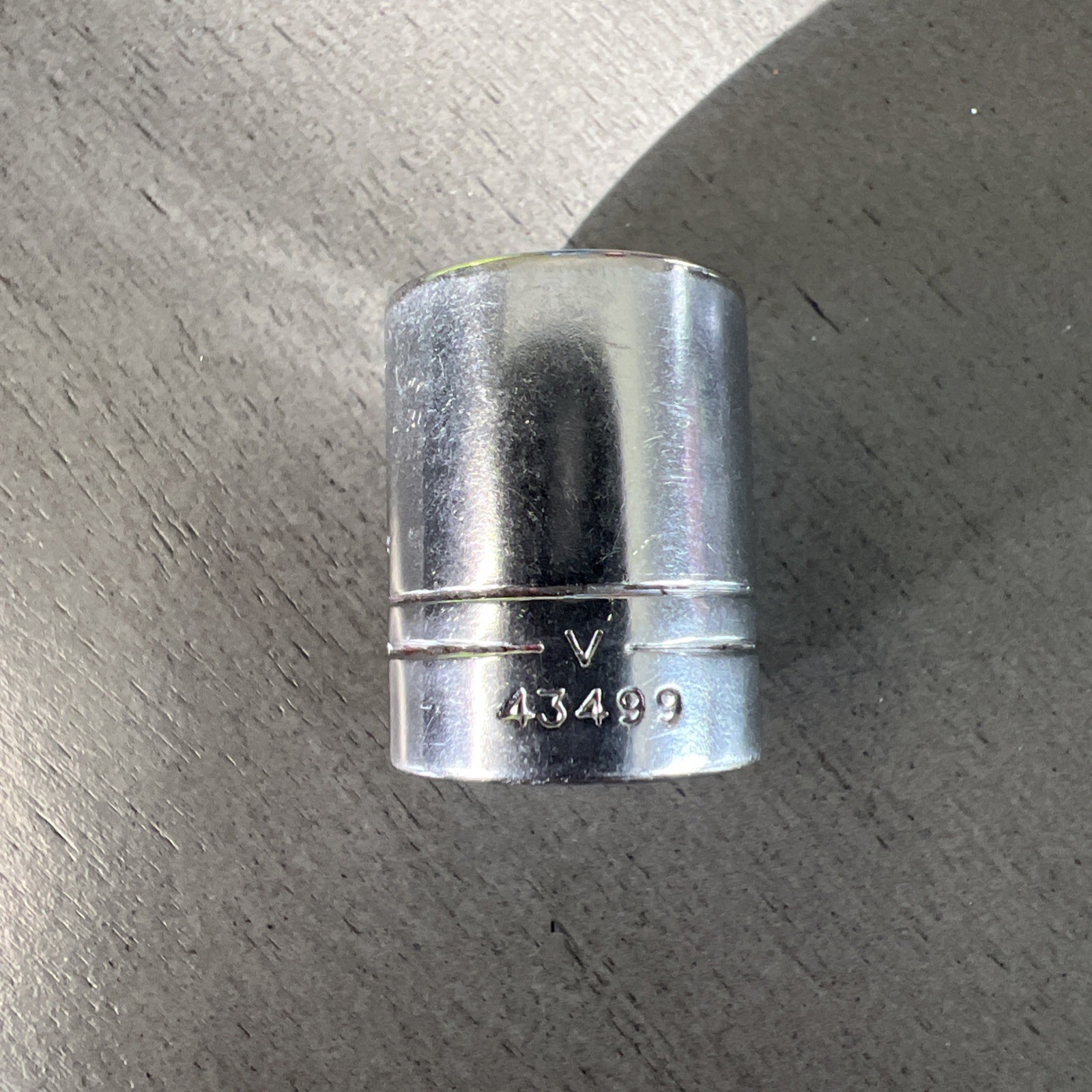 Craftsman USA 1/2″ Socket 6 Point 1/4″ Drive V 43499 (Two Lines)