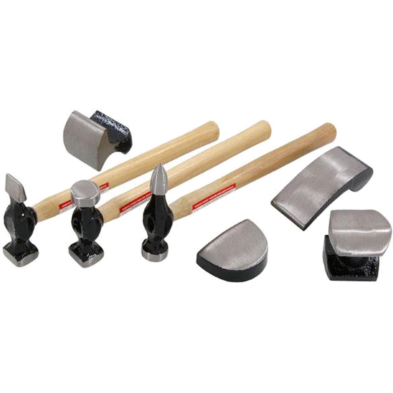 Neilsen Car Auto Body Panel Beating Dent Repair Tool Kit Hammers Dolly Set 7pc