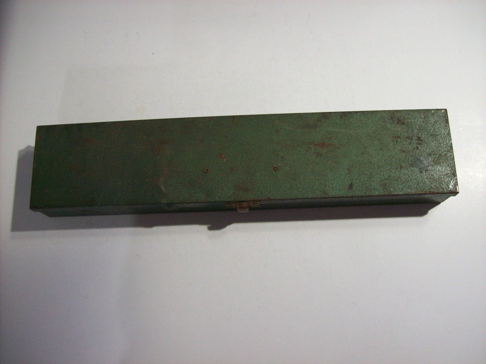 EMPTY Vintage S-K Tools 1/2″ Dr Green Metal Socket Set 4116-80 Case Box