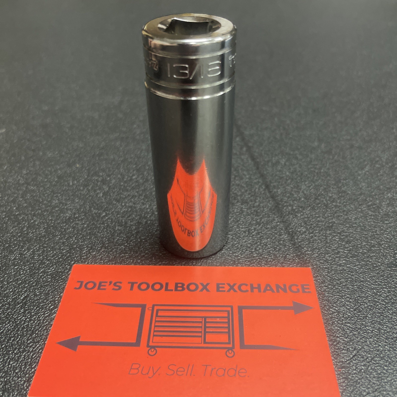 Snap-on Tools USA NEW 1/2″ Drive 13/16″ SAE Deep 6 Point Chrome Socket TS261