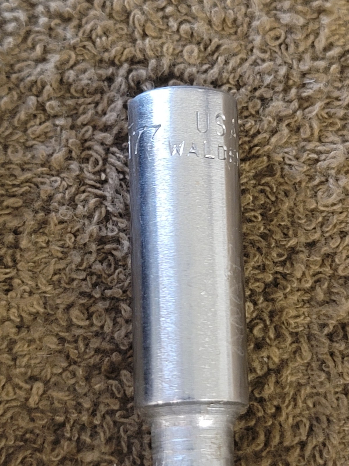 3 Walden sockets Sae 1/4″ 3/4″ Drive 1-13/16 1-3/16 7/32 12 Point 5158 5138 USA