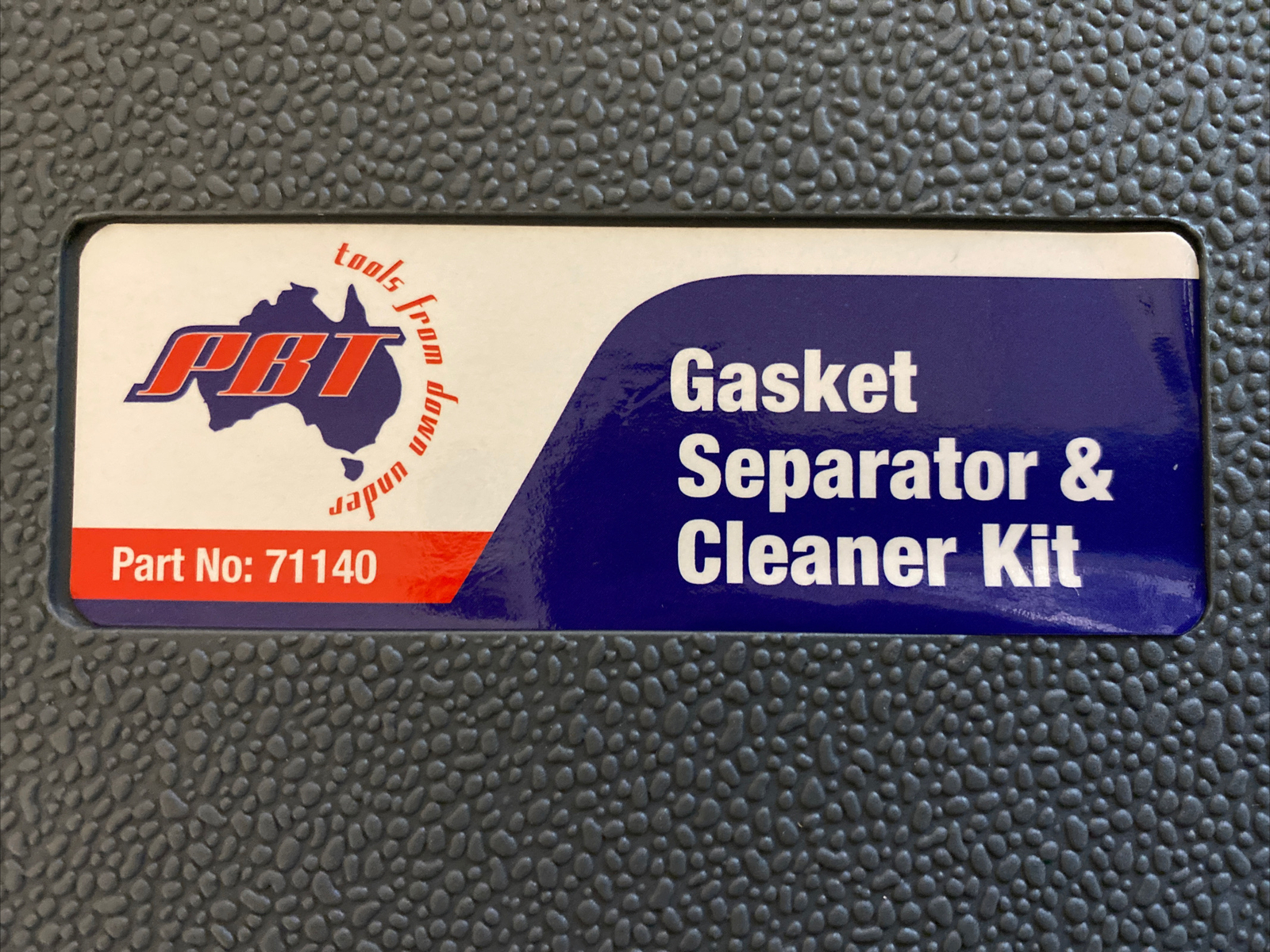 PBT Tools from Down Under,Gasket Separator&Cleaning Kit W/3 pks cups,Part#71140