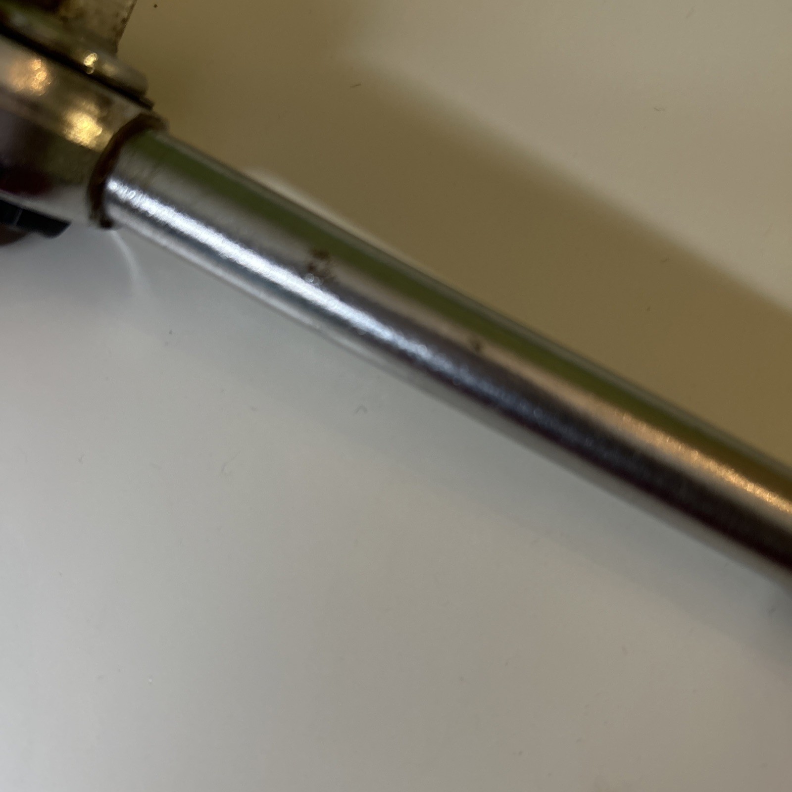 Vintage Hand Tool Drive Ratchet Knurled Handle