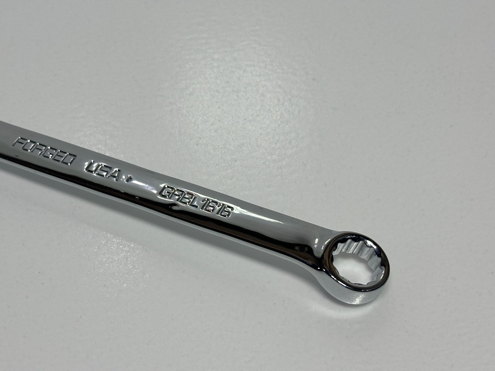 🇺🇸 Matco Tools USA GRBL1616 SAE 1/2″ Ratcheting Double Box End Wrench, NOS