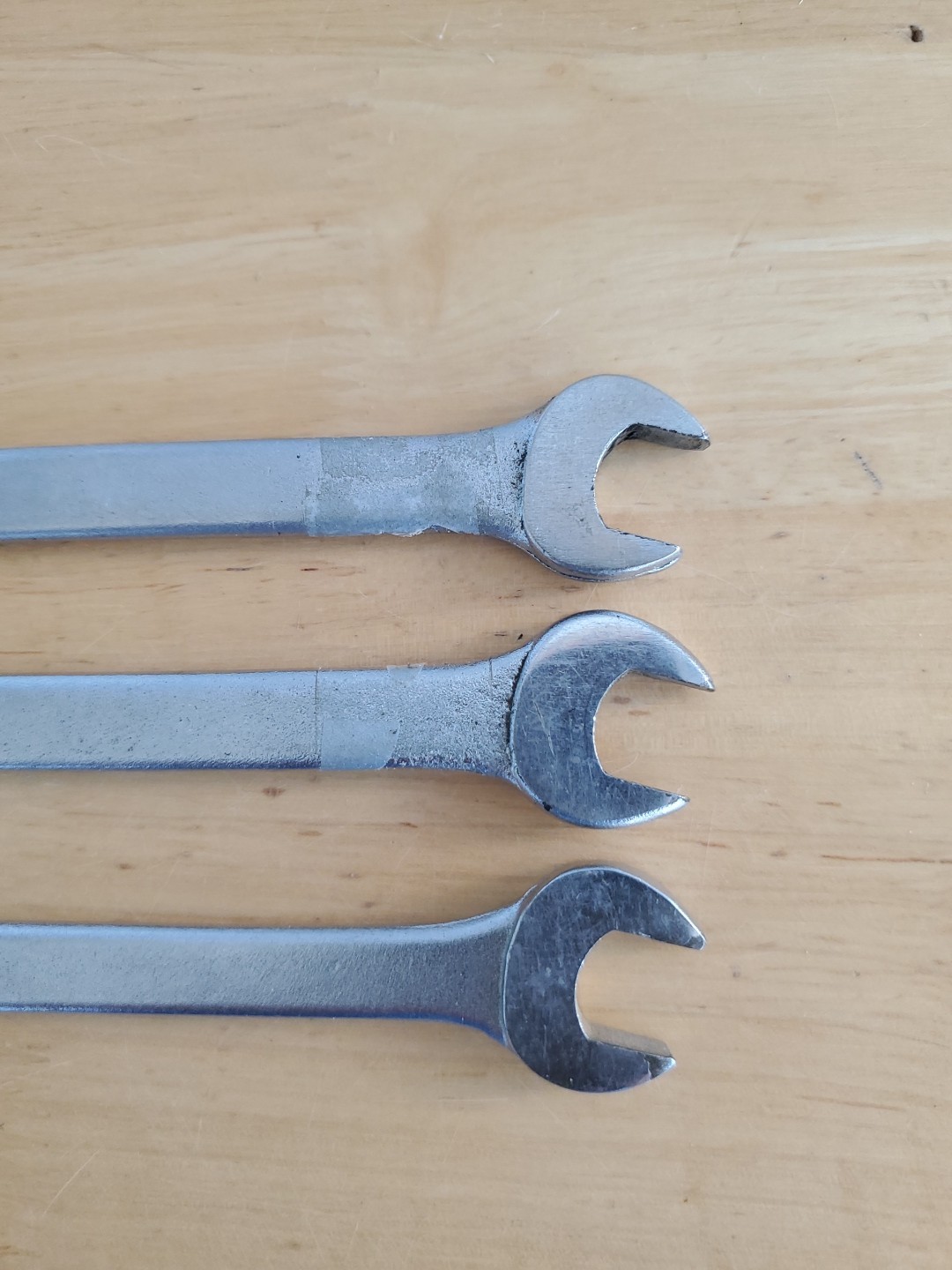 Thorsen Tools (3) 1/2″x 7/16″ Open End Wrench’s #3014 USA Made