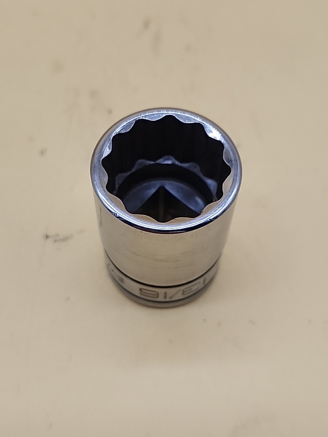 Snap-on Tool SW261 13/16″ SAE Flank Drive Shallow Socket 1/2″ Drive 12 Pt USA