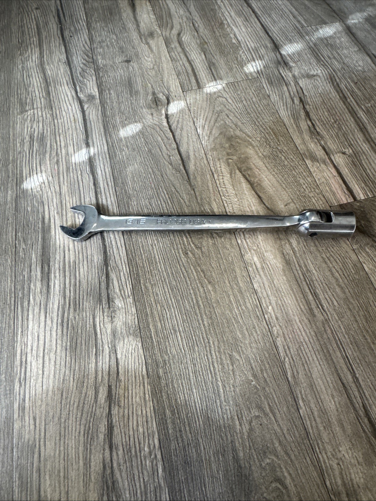 Snap-on 3/4 FH026B Point Combination Flex Head Open End Wrench