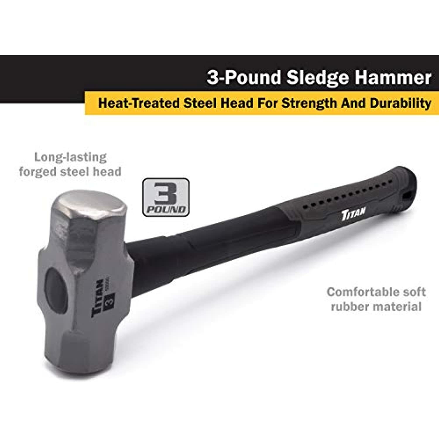 Shop Iron 63000 3 lb. Sledge Hammer