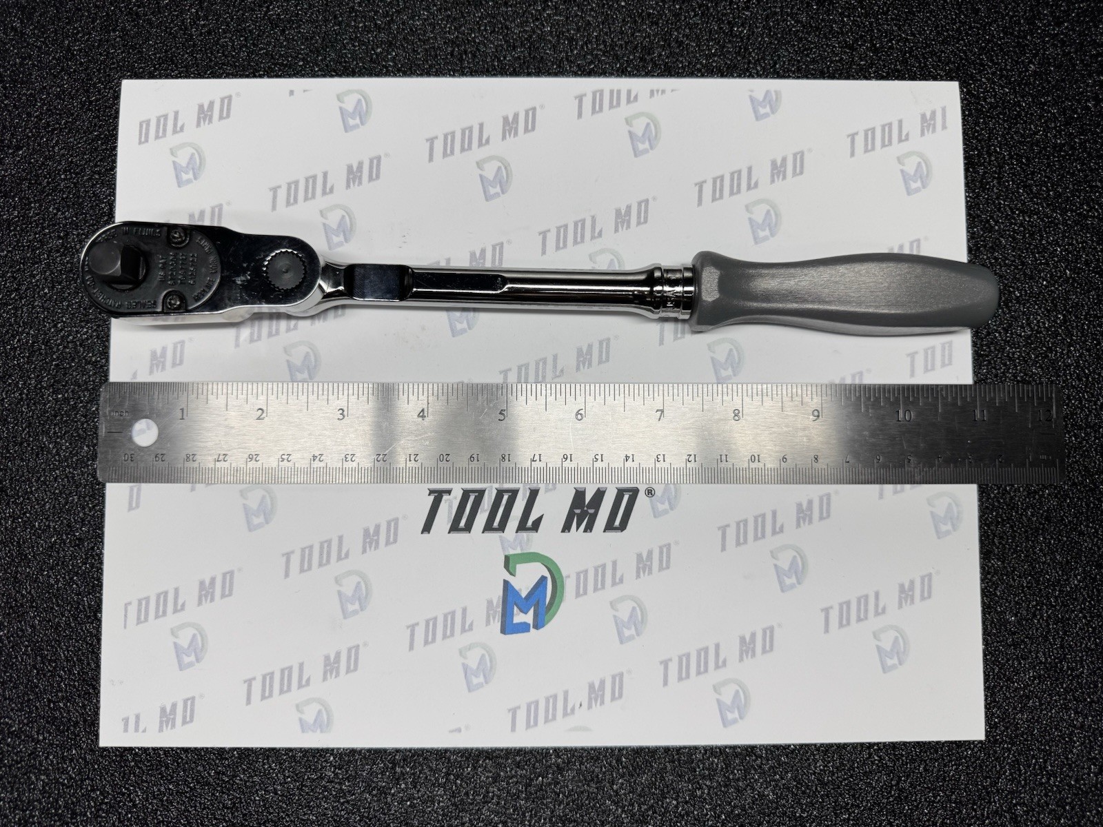 Snap-on Tools DARK TITANIUM 3/8″ Drive Hard Grip Multi-Position Ratchet FHD80MP
