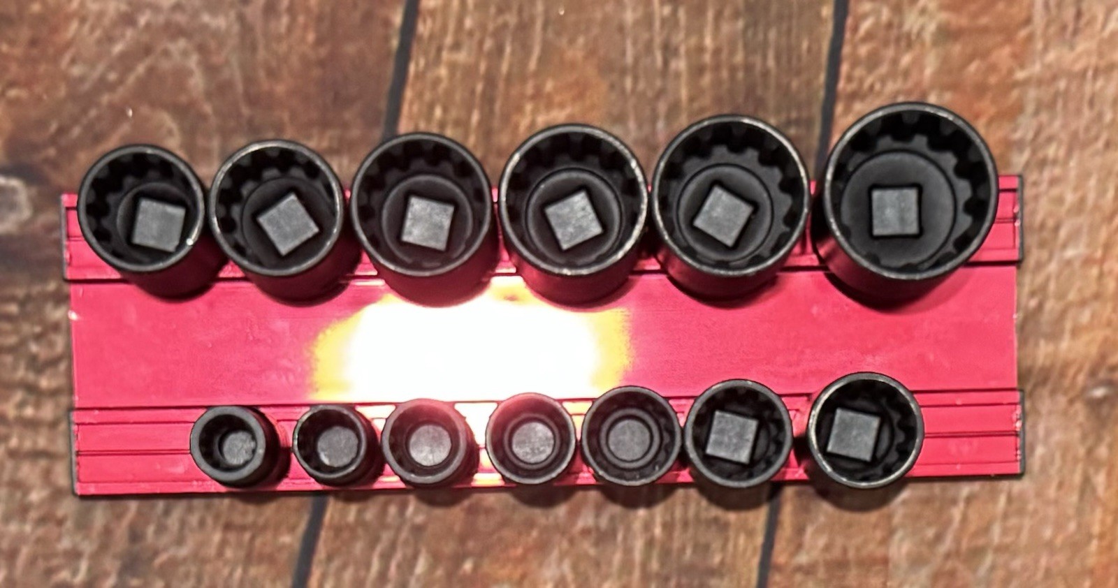 MAC Tools SVP13SBRPT 13pc 1/2in. SAE Spherical Impact Socket Set