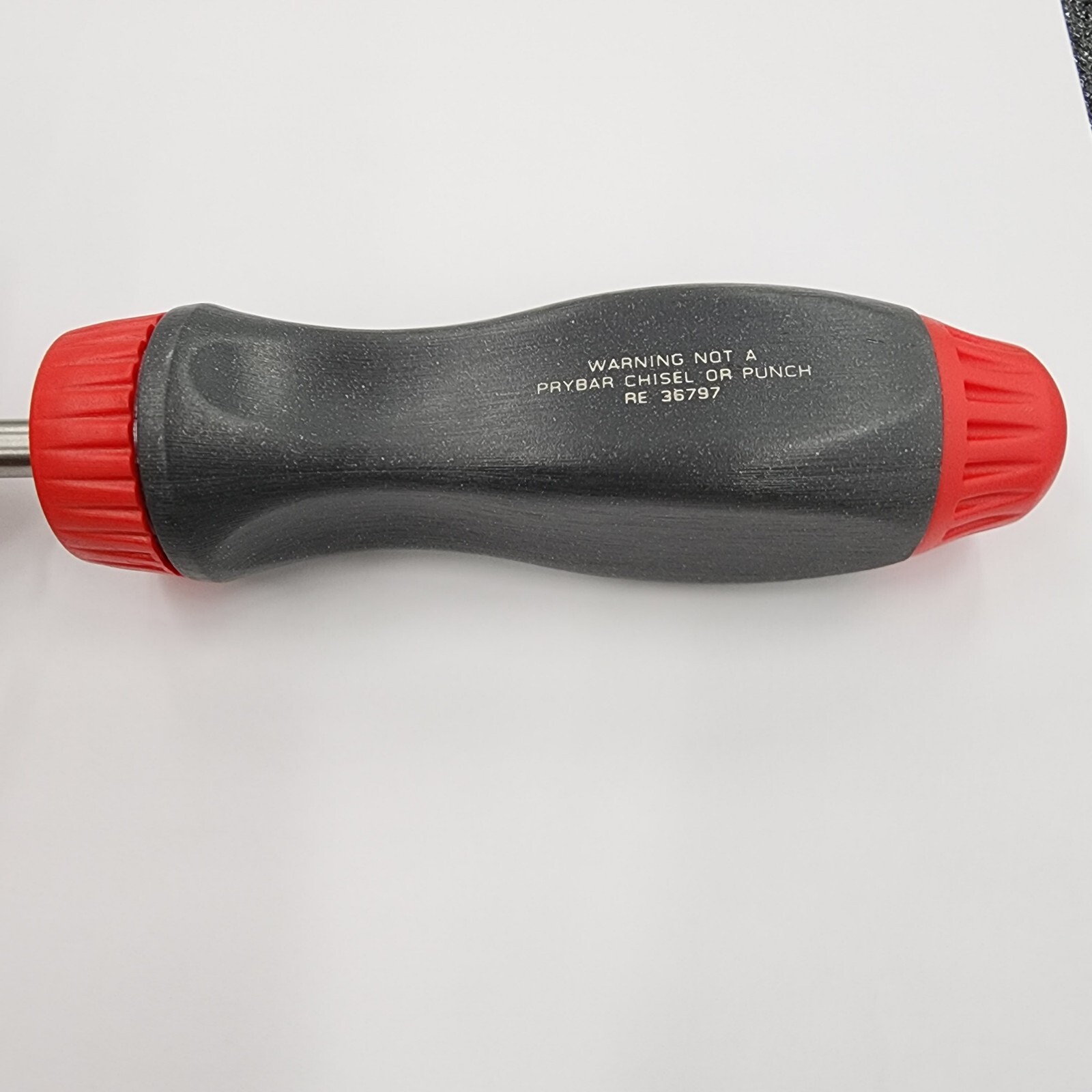 Snap-on Tools USA RARE DARK TITANIUM & RED Ratcheting Screwdriver SSDMR4BDT