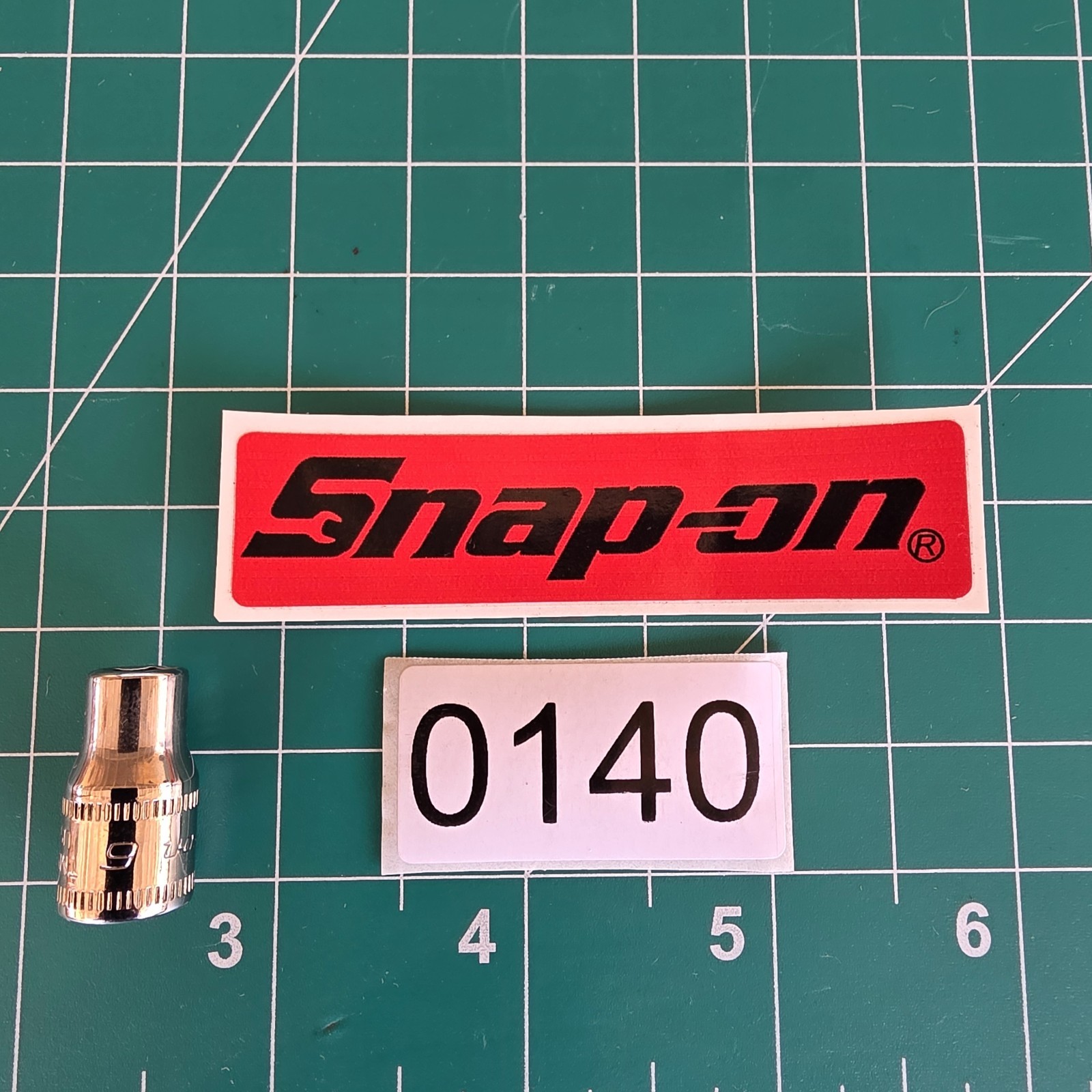 Snap-on Tools Socket 1/4″ Drive 6mm Metric Shallow 6 Point Chrome TMM6 USA