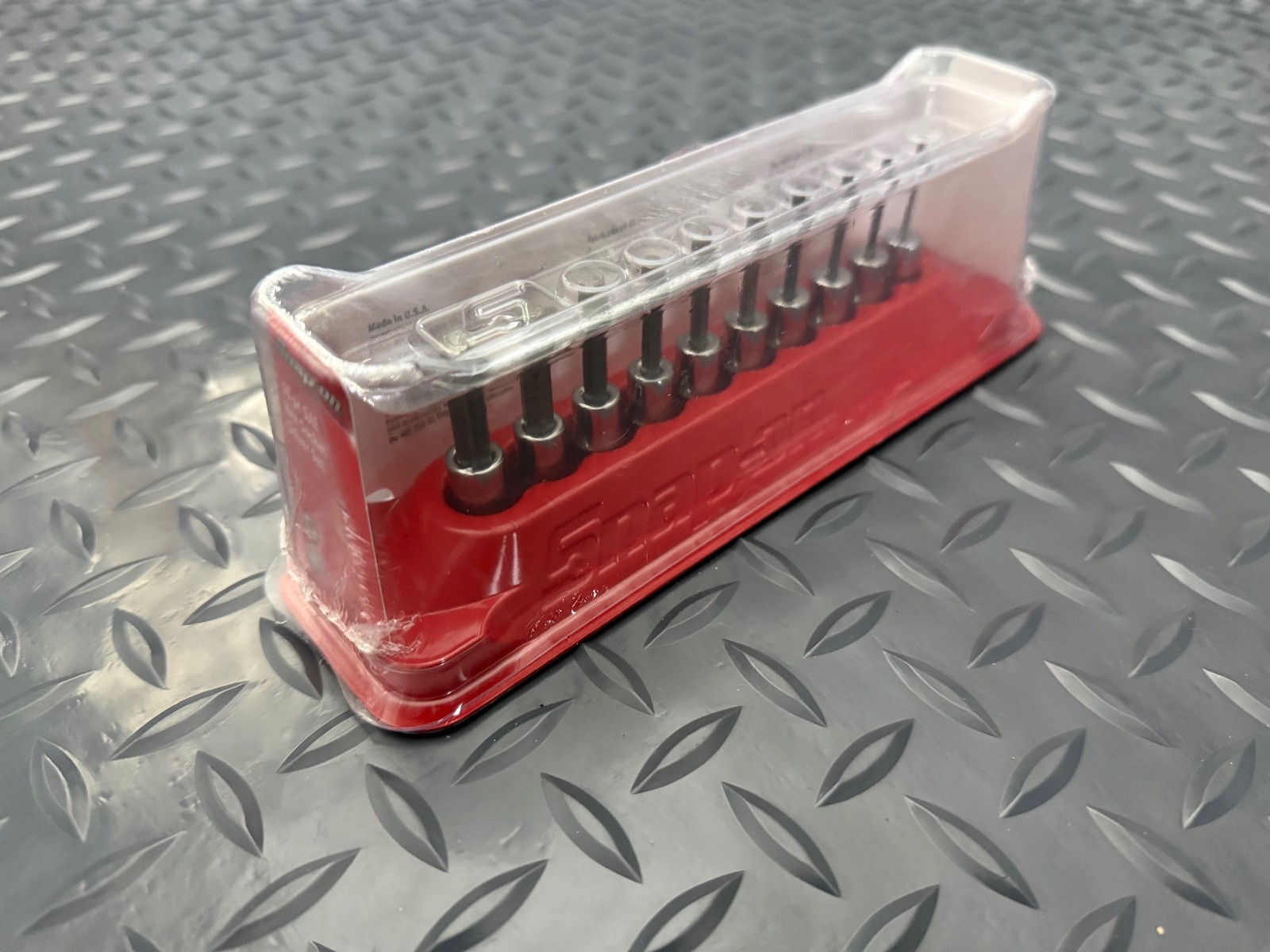 Snap-on 3/8″ drive 1/16″ thru 1/4″ 10-pc Hex Socket Driver Set 110ETMAY USA NEW