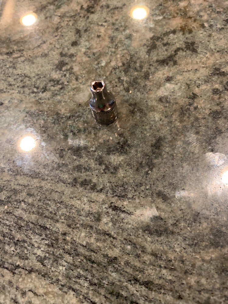 Snap On tmm4 4mm metric 1/4″ drive shallow 6 point chrome socket