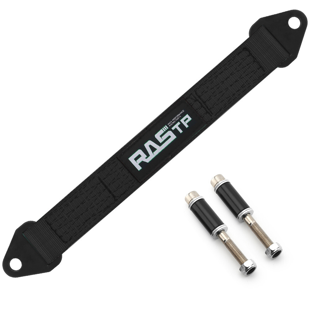 2PCS Limit Straps Shock Suspension 10″ 12″ 14″ 16″ 18″ 20″ 22″ 24″ 26″ Black
