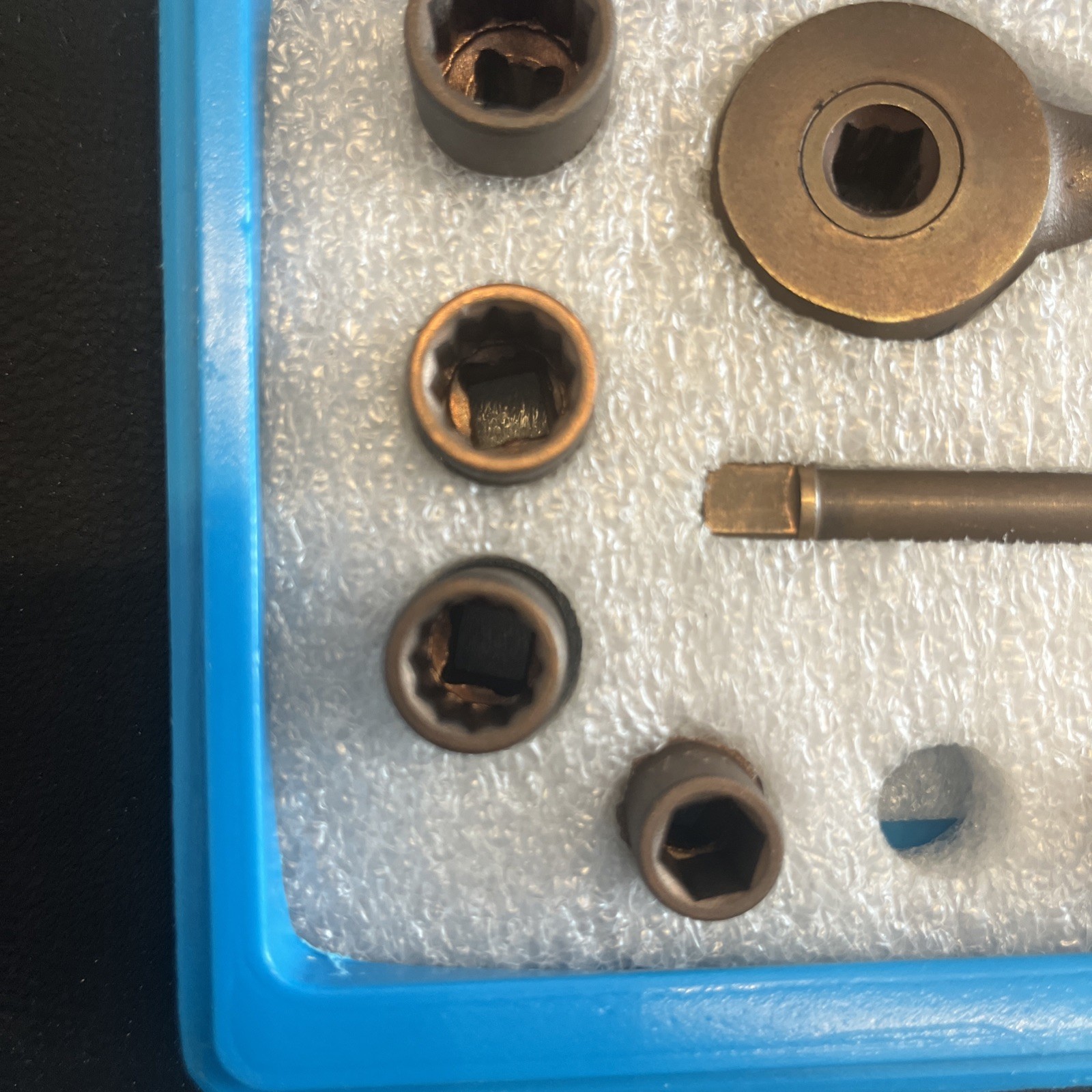 Berylco 10-Pc 1/4” Drive Beryllium Copper Non-Sparking Socket Set 3/16–7/16
