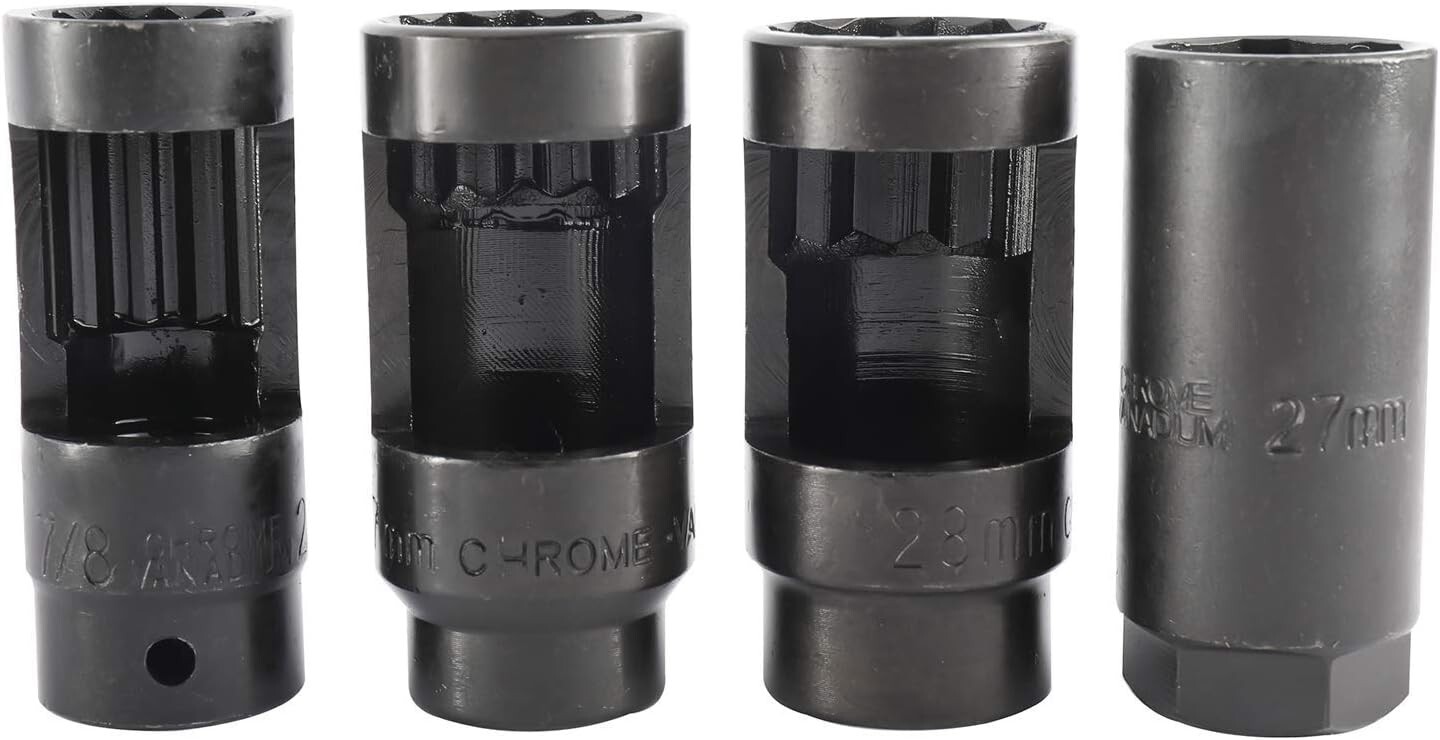 10Pcs Oxygen Sensor Socket Set Sensor Oil Pressure Sending Unit Removal Tool