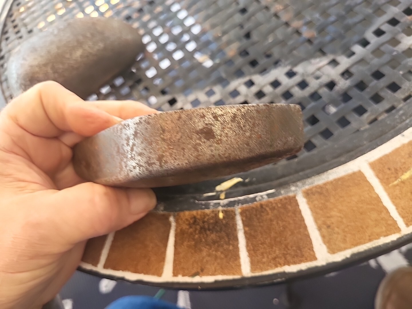 Vintage Auto Body Dolly Dollie Hand Anvil Sheet Metal Shaping Working Tools .
