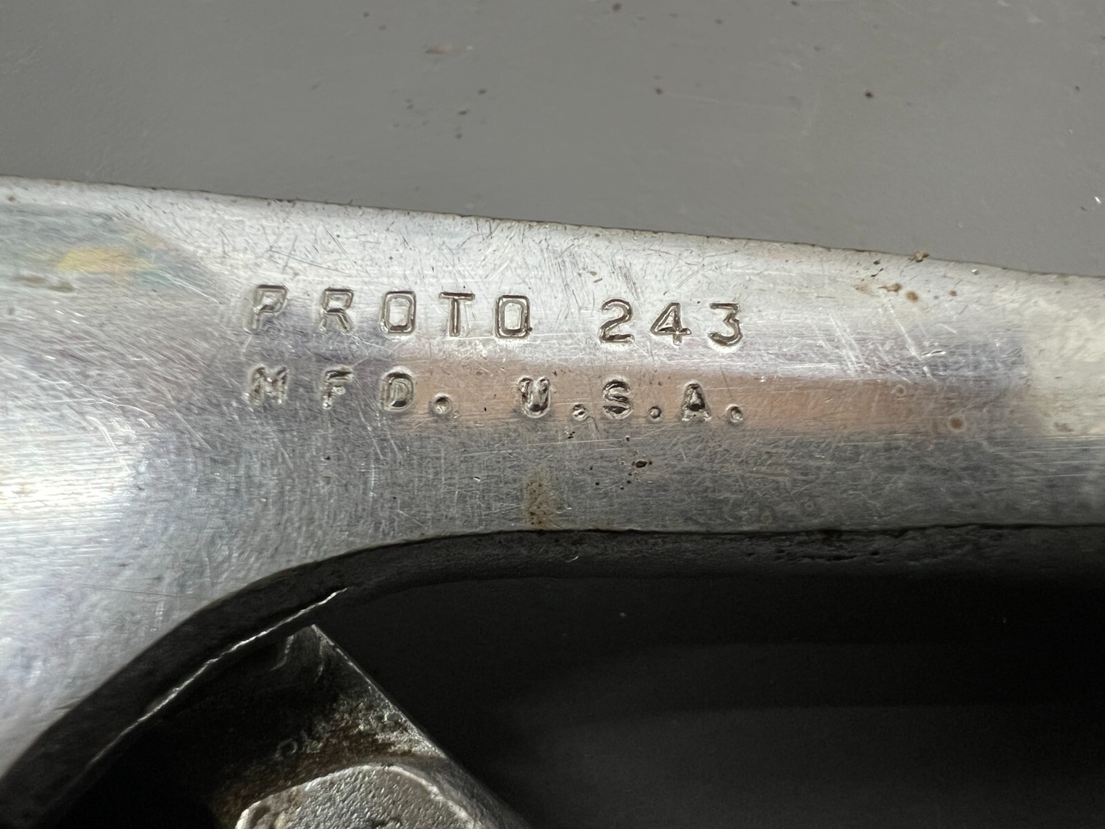 (b) PROTO TOOLS 243 CHANNELLOCK TONGUE & GROOVE PUMP PLIERS 10″ – USA!