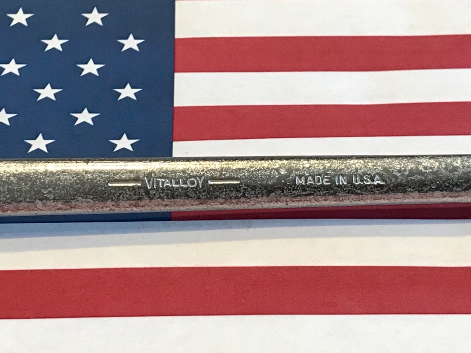 Vintage Billings Tools 7727 – 5/8″ x 9/16″ Double Box Wrench Vitalloy USA 🇺🇸