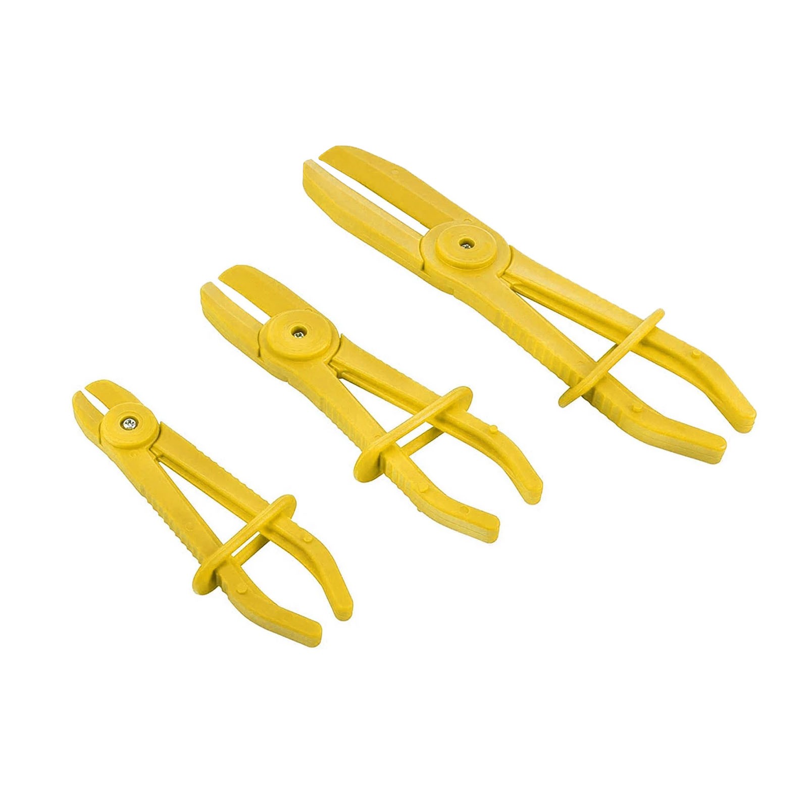 3/6Pcs Flexible Hose Clamp Set Fuel Water Brake Line Pipe Pinch Off Pliers Tool