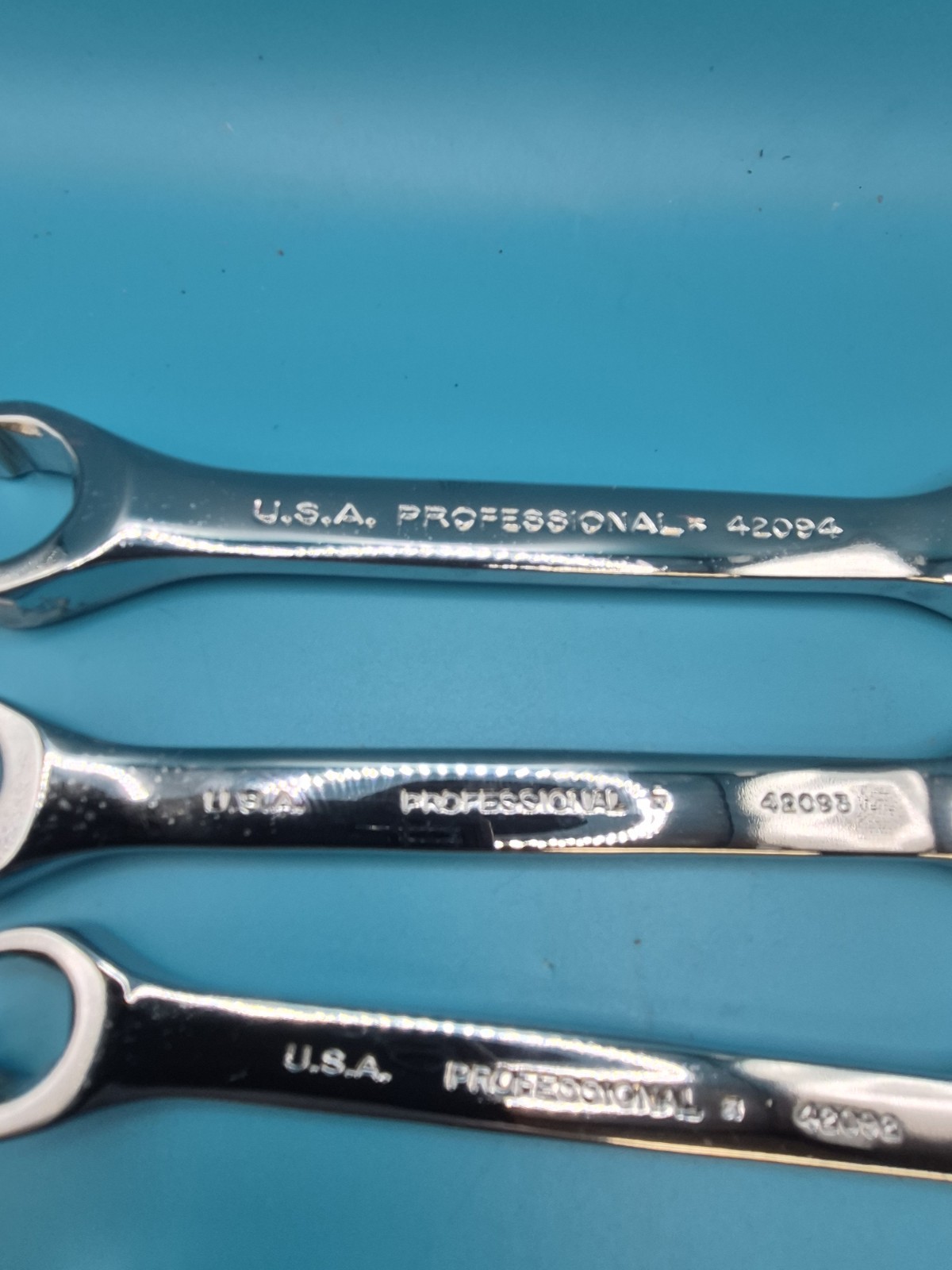 CRAFTSMAN PROFESSIONAL 5 PC sae FLARE NUT LINE WRENCH SET USA MADE