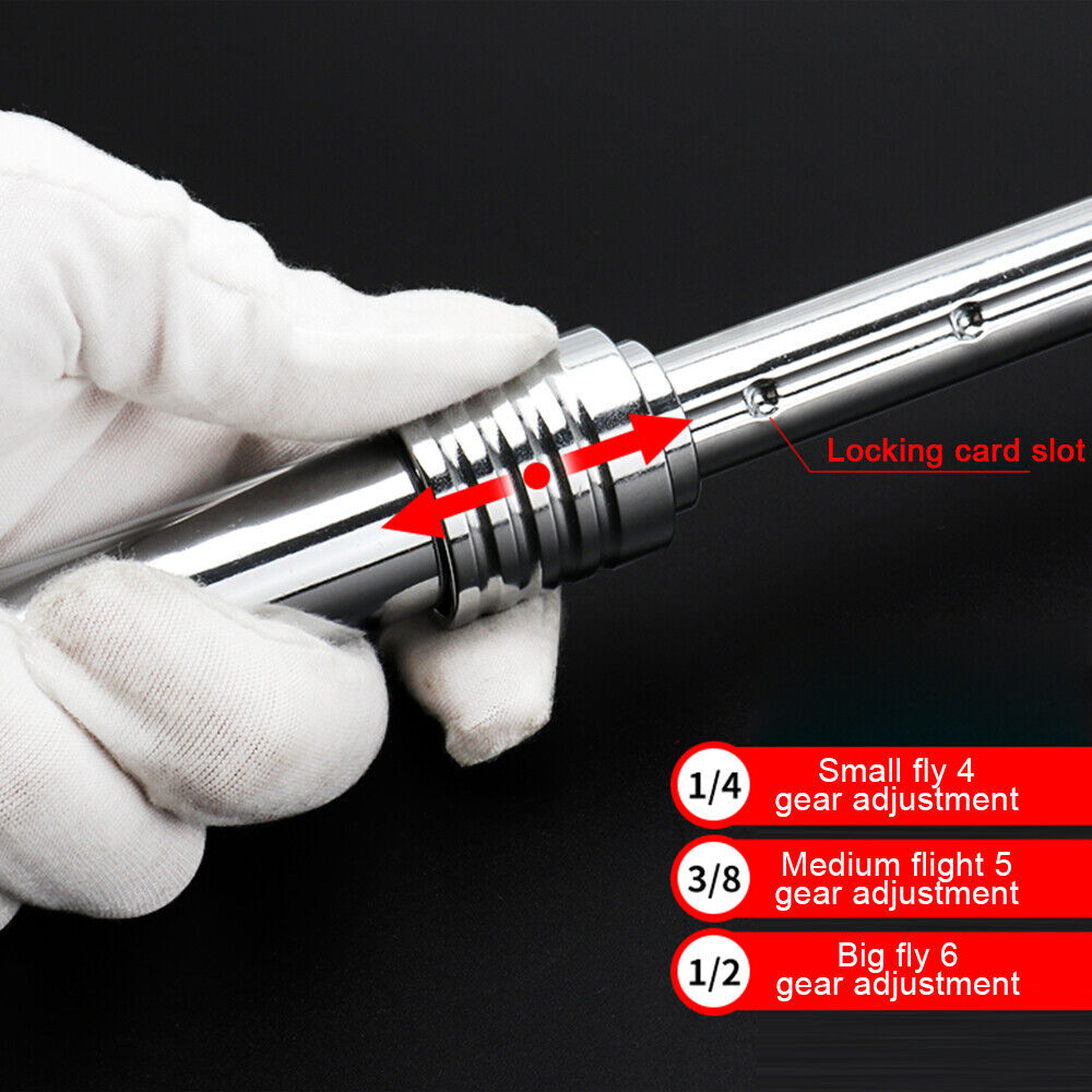 1/4″ 3/8» 1/2» Extendable Flex Head Socket Ratchet Wrench Ratchet Auto Repair