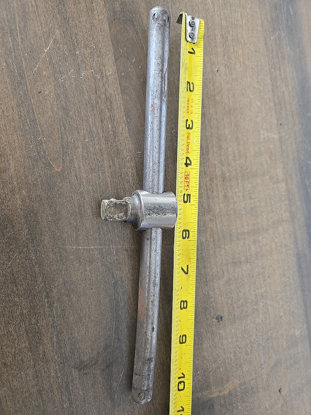 Vtg. USA 10″ 1/2″ Drive T- Sliding Breaker Bar «Chromium Vanadium»